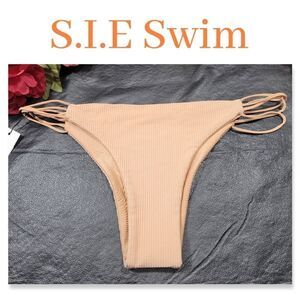 NWT S.I.E Swim Cheeky Bottoms in Terracotta